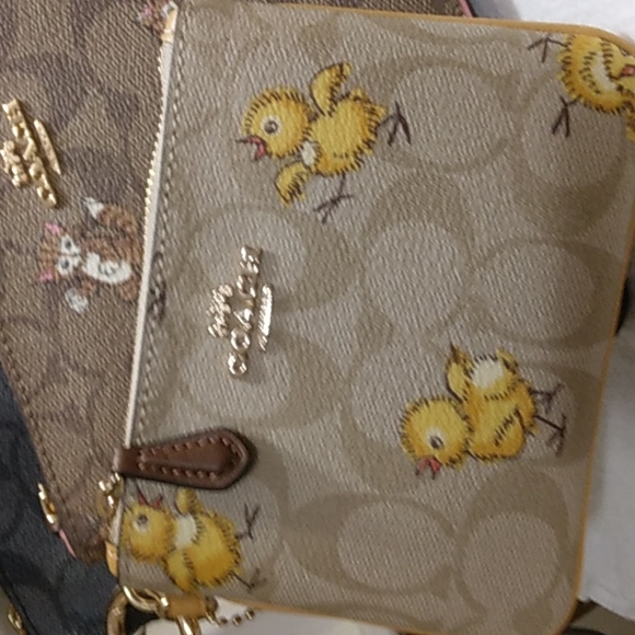 SOLD❗️HOST PICK🥳COACH Trio SIGNATURE Canvas Creature SET 💥LIMITED - Picture 4 of 6